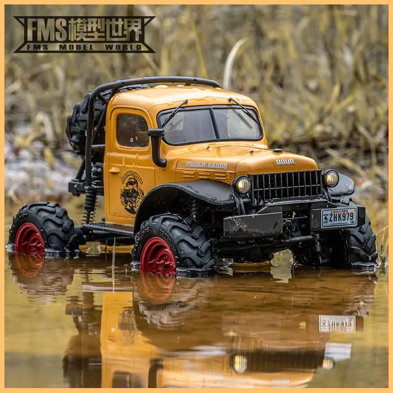 FMS 1/24 FCX24 RTR Power Wagon 4WD RC Crawler Offroad Truck For Desert Sand Dirt Road Hobby Collection Toys For Boys Adults
FMS 1/24 FCX24 RTR Power Wagon 4WD RC Crawler Offroad Truck For Desert Sand Dirt Road Hobby Collection Toys For Boys Adults