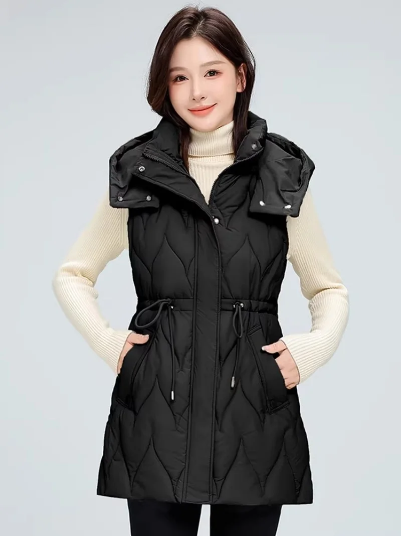 Женская демисезонная куртка со съемным утепленным жилетом, приталенное пальто средней длины для осени и зимы, модная верхняя одежда W2112
Женская демисезонная куртка со съемным утепленным жилетом, приталенное пальто средней длины для осени и зимы, модная верхняя одежда W2112