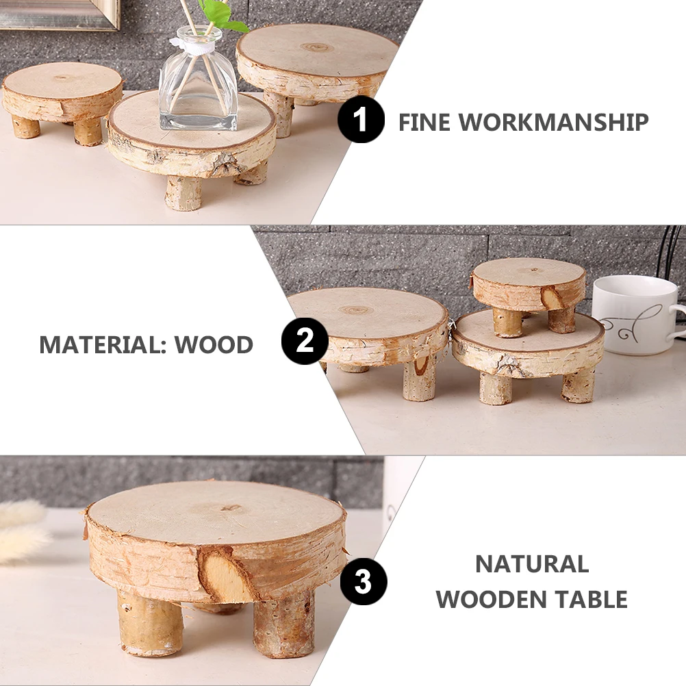 Birch Small Table 1 Unfinished Wood Slice Table DIY Photo Prop Craft Ornament Rustic Wooden Model Christmas Wedding Centerpiece
Birch Small Table 1 Unfinished Wood Slice Table DIY Photo Prop Craft Ornament Rustic Wooden Model Christmas Wedding Centerpiece