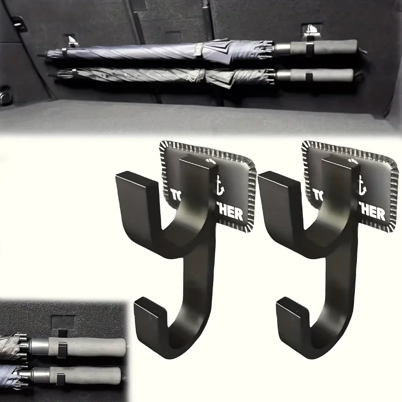 Car Umbrella Hooks - Trunk Hangers,Universal for Sedans with No-Drill Installation,Multi-Functional Seat Back Storage Racks
Car Umbrella Hooks - Trunk Hangers,Universal for Sedans with No-Drill Installation,Multi-Functional Seat Back Storage Racks