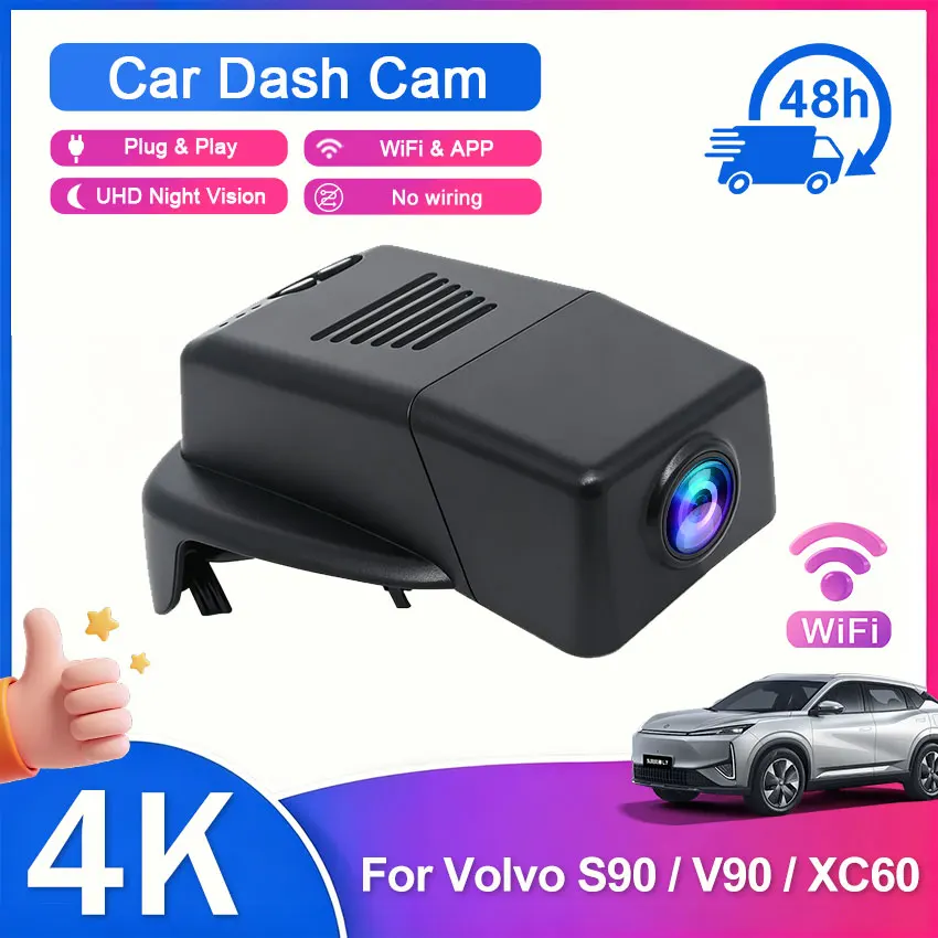 For Volvo V90 S90 XC60 2018-2021 Car Dvr HD Camera Driving Recorder Auto Parts Dash Cam
For Volvo V90 S90 XC60 2018-2021 Car Dvr HD Camera Driving Recorder Auto Parts Dash Cam