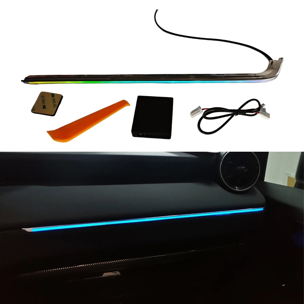 NEW Center Console Co-pilot Panel Ambient Light Led Colorful Atmosphere Light APP Control for Land Cruiser LC250 2024 2025 2026
NEW Center Console Co-pilot Panel Ambient Light Led Colorful Atmosphere Light APP Control for Land Cruiser LC250 2024 2025 2026