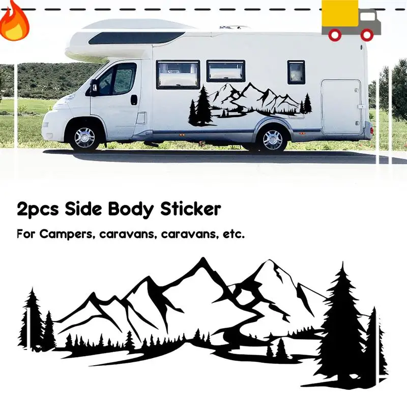 Discount-RV Motorhome Side Body Sticker DIY Large Mountain Tree Decal Sticker Decoration For Car Caravan Trailer
Discount-RV Motorhome Side Body Sticker DIY Large Mountain Tree Decal Sticker Decoration For Car Caravan Trailer