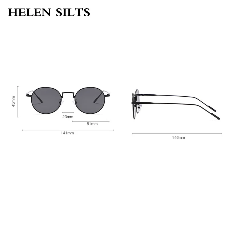 Fashion round Gradient Sunglasses UV400 Metal Frame Unisex Punk Style Sun Shades for Women Men
Fashion round Gradient Sunglasses UV400 Metal Frame Unisex Punk Style Sun Shades for Women Men