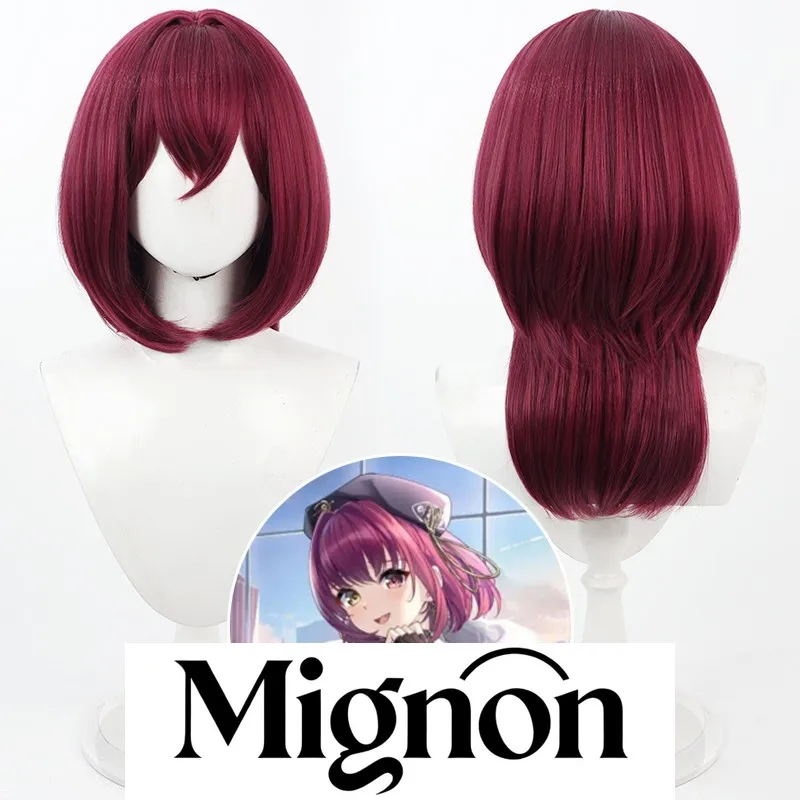 Парик для косплея VTuber Houshou Marine Captain Outfit, стрижка Боб
Парик для косплея VTuber Houshou Marine Captain Outfit, стрижка Боб