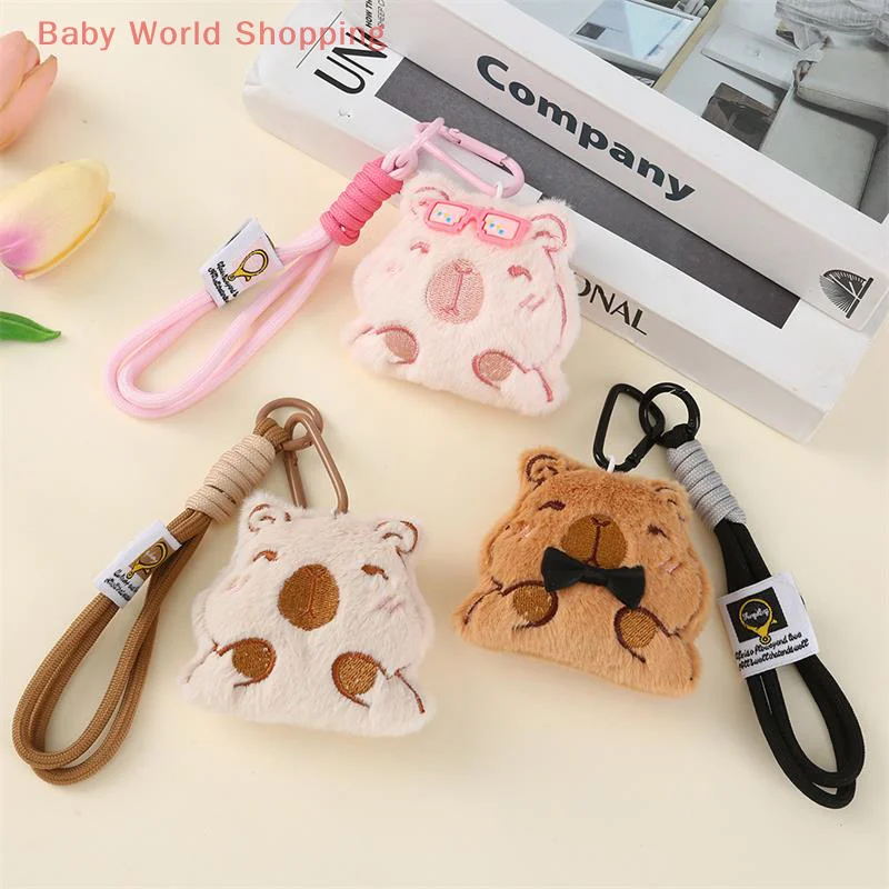 Cute Cartoon Capybara Plush Doll Stuffed Toy Keychain Pendant Lanyard Rope Backpack Charm Bag Hanging Ornaments Accessories Gift
Cute Cartoon Capybara Plush Doll Stuffed Toy Keychain Pendant Lanyard Rope Backpack Charm Bag Hanging Ornaments Accessories Gift