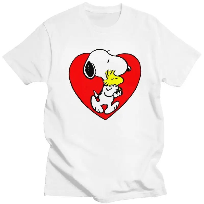 Модные футболки Snoopys Woodstock Heart на заказ, мужские футболки с коротким рукавом, повседневная футболка, облегающие футболки, подарок
Модные футболки Snoopys Woodstock Heart на заказ, мужские футболки с коротким рукавом, повседневная футболка, облегающие футболки, подарок