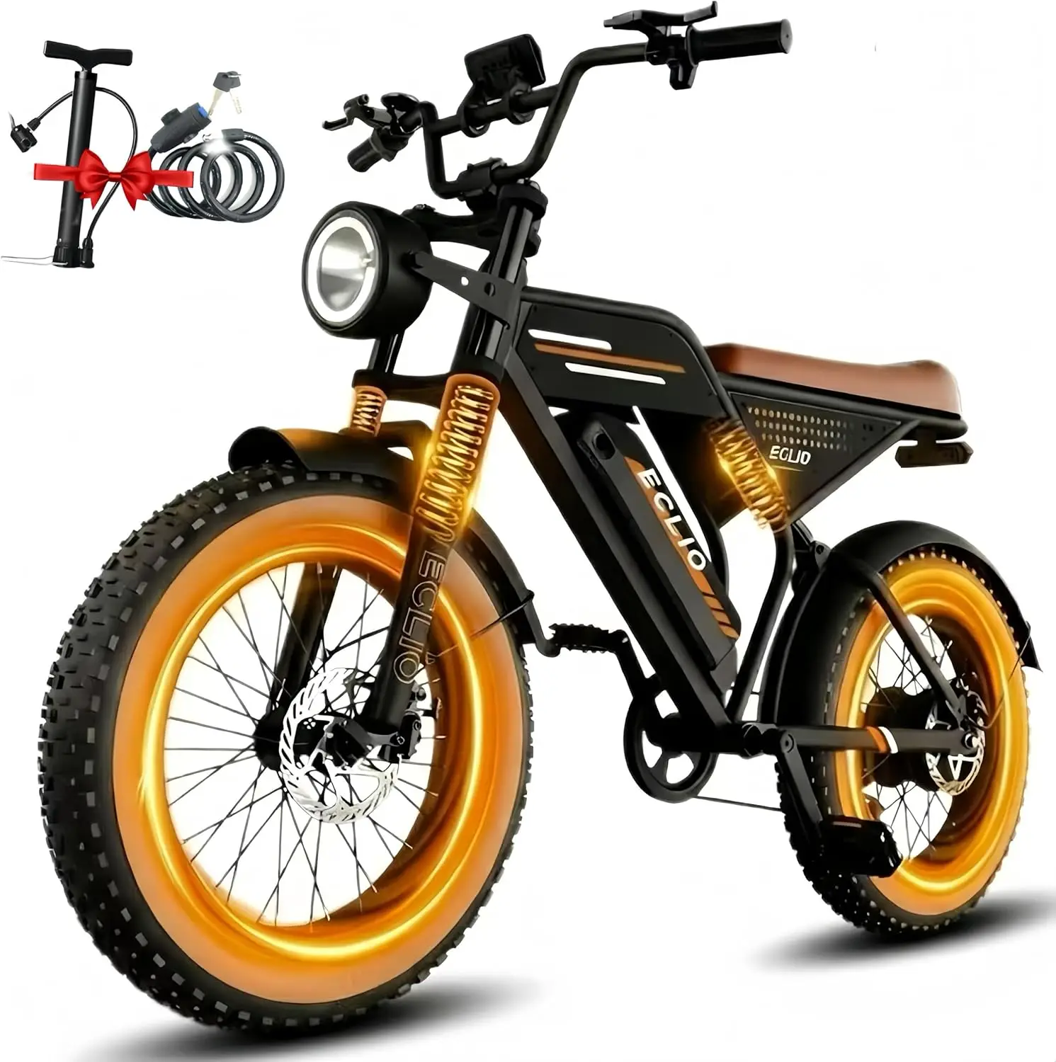 Electric Bike for Adults, Peak 1000W Motor 20MPH, 48V 13Ah Battery 40-65Miles Ebike Moped Style, 20*4.0'' Fat Tire Electric Bike
Electric Bike for Adults, Peak 1000W Motor 20MPH, 48V 13Ah Battery 40-65Miles Ebike Moped Style, 20*4.0'' Fat Tire Electric Bike