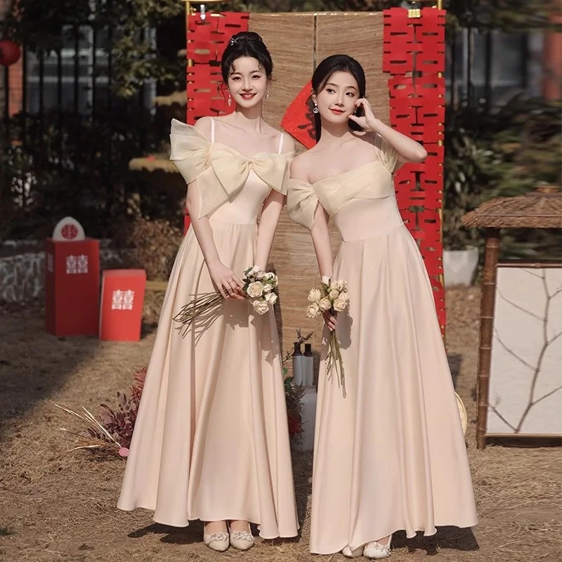 Champagne Color Maids Dr Fairy Aosphere 2024 New Autumn Winter High Waist Long Skirt Ele ort Sve Wedding Dr
Champagne Color Maids Dr Fairy Aosphere 2024 New Autumn Winter High Waist Long Skirt Ele ort Sve Wedding Dr