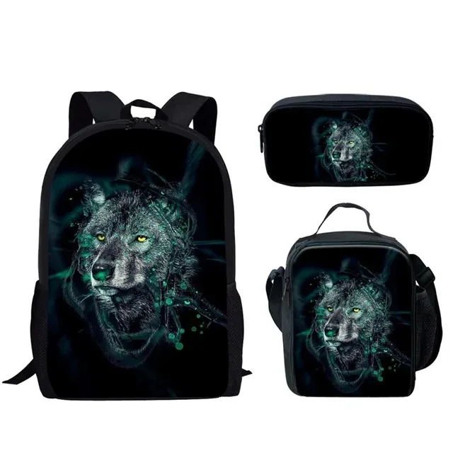 Animal Wolf 3D Printing Backpack, Student School Backpacks, Laptop Backpack, Lunch Bag, Pencil Case, Popular Harajuku, New,
Animal Wolf 3D Printing Backpack, Student School Backpacks, Laptop Backpack, Lunch Bag, Pencil Case, Popular Harajuku, New,