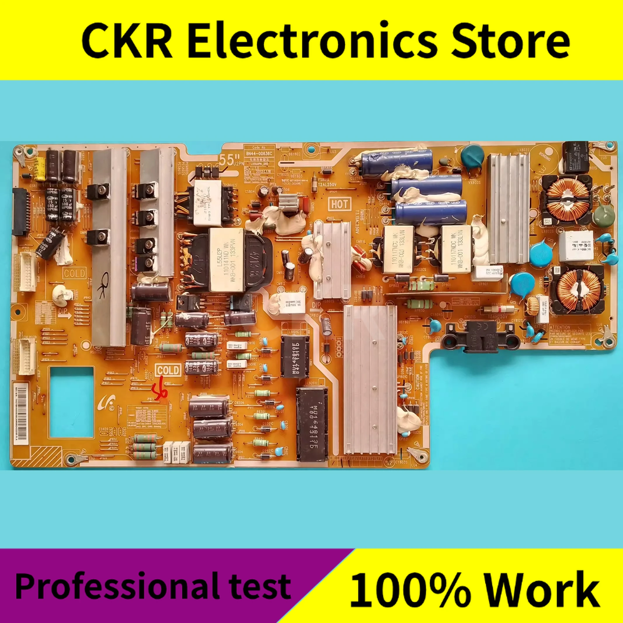 Оригинальная плата питания для ЖК-телевизора UA55F8000AJ BN44-00636B/C L55U2PN-DHS
Оригинальная плата питания для ЖК-телевизора UA55F8000AJ BN44-00636B/C L55U2PN-DHS