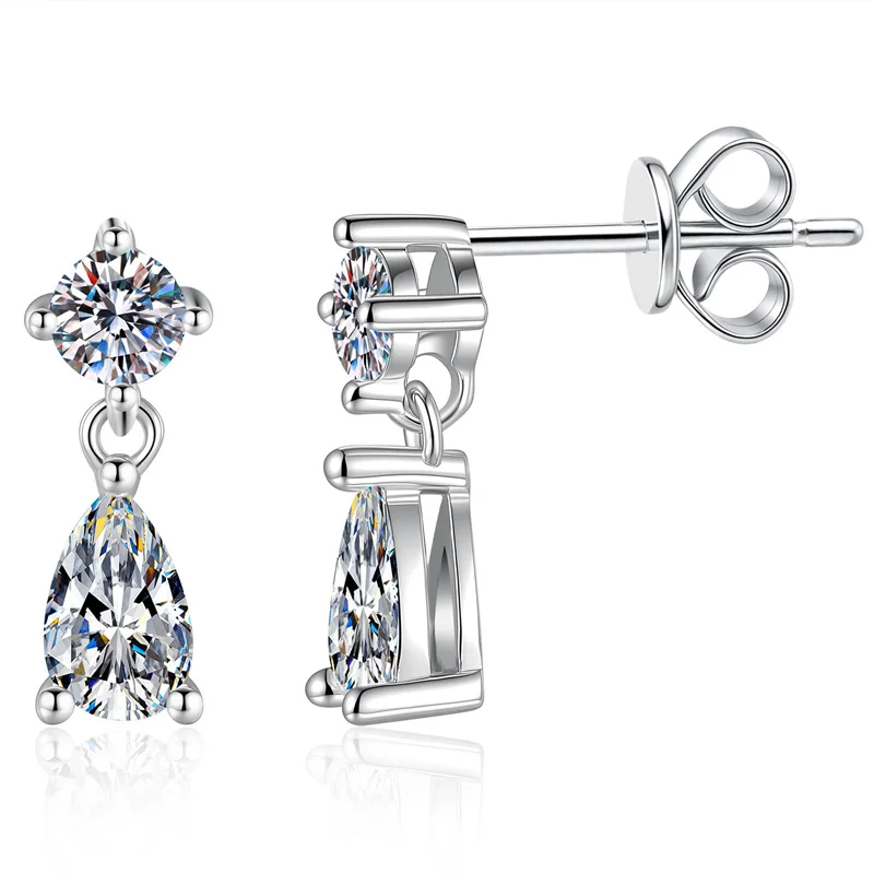 E324 Lefei Fashion Color D Diamond-set Classic Moissanite Waterdrop Earring Charms Women s925 Sterling Silver Party Jewelry Gift
E324 Lefei Fashion Color D Diamond-set Classic Moissanite Waterdrop Earring Charms Women s925 Sterling Silver Party Jewelry Gift