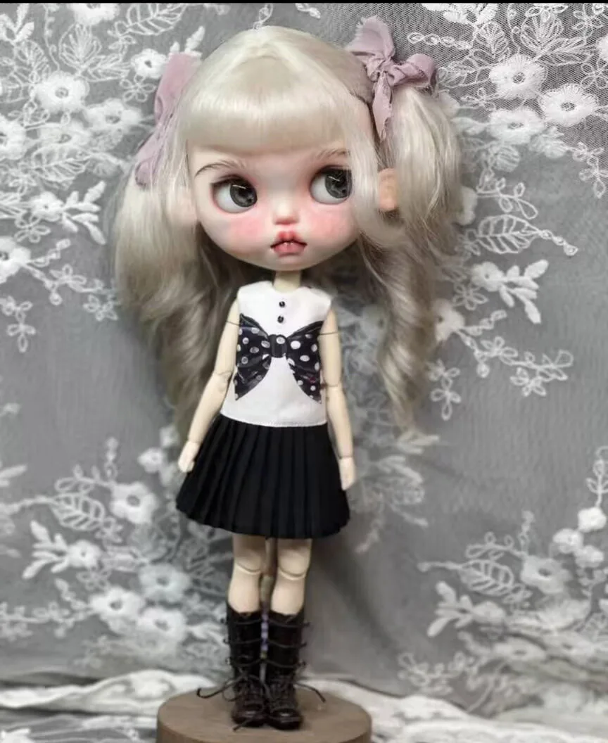 1 шт., белое и черное цельное платье с бантом, 2025 Blythe/Landoudou (подходит для Lulu,ymy24,Ob22,24,26,zone, Jenny)
1 шт., белое и черное цельное платье с бантом, 2025 Blythe/Landoudou (подходит для Lulu,ymy24,Ob22,24,26,zone, Jenny)