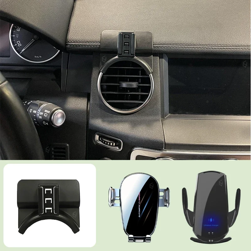Car Mobile Phone Holder For Land Rover Discovery 4 2010-2016 Car Special Bracket Base Mobile Support Wireless Charging Bracket
Car Mobile Phone Holder For Land Rover Discovery 4 2010-2016 Car Special Bracket Base Mobile Support Wireless Charging Bracket