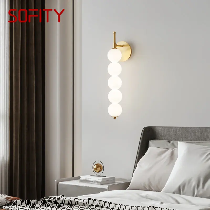TEMAR Modern Glass Light Sconce LED 3 Colors Creative Brass Gold Wall Lighting Fixture for Home Living Room Bedroom Decor
TEMAR Modern Glass Light Sconce LED 3 Colors Creative Brass Gold Wall Lighting Fixture for Home Living Room Bedroom Decor