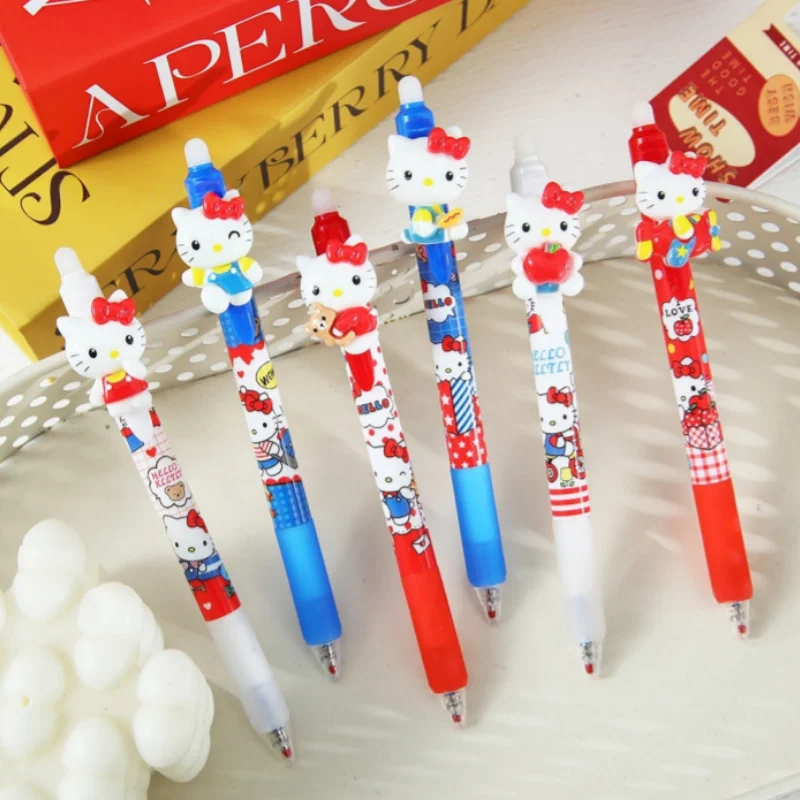36pcs/lot Kawaii Sanrio Kitty Erasable Gel Pen Cute 0.5mm Blue Ink Signature Pens School Supplies
36pcs/lot Kawaii Sanrio Kitty Erasable Gel Pen Cute 0.5mm Blue Ink Signature Pens School Supplies