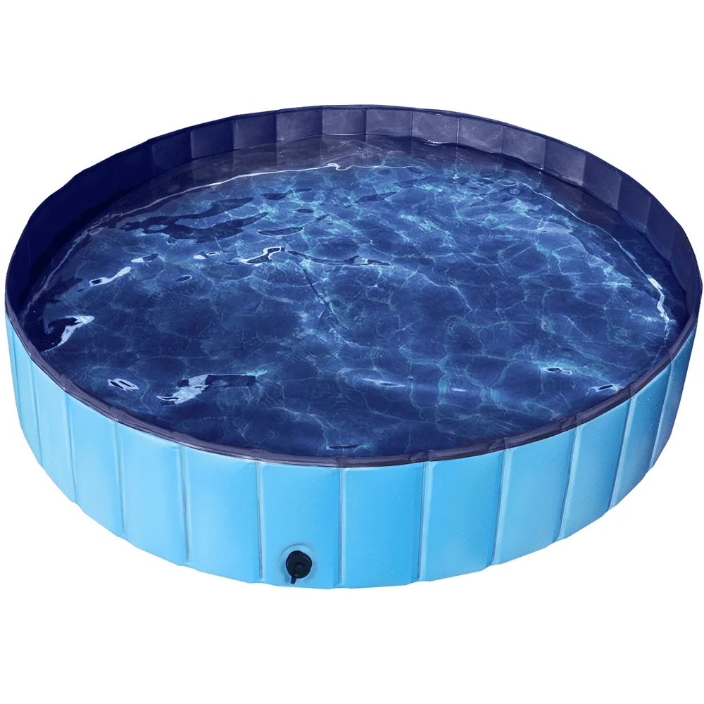 Foldable Pet Swimming Pool Wash Tub Blue 63 Inch
Foldable Pet Swimming Pool Wash Tub Blue 63 Inch