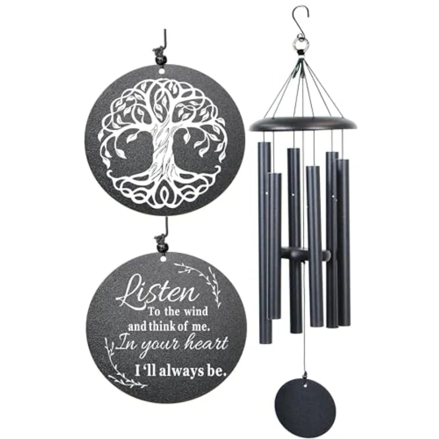 Sympathy Wind Chimes for Loss of Loved One 40 Inch Memorial Wind Chimes for Loss of Loved Father/Mother/Lover Commemorative Sym
Sympathy Wind Chimes for Loss of Loved One 40 Inch Memorial Wind Chimes for Loss of Loved Father/Mother/Lover Commemorative Sym