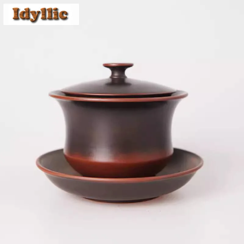 160 мл Qinzhou Nixing Керамика Gaiwan Zen Стакан Чайная варенька Чайная чаша с крышкой Набор Чайник Крышка Чаша Чайная посуда Украшения Поставки
160 мл Qinzhou Nixing Керамика Gaiwan Zen Стакан Чайная варенька Чайная чаша с крышкой Набор Чайник Крышка Чаша Чайная посуда Украшения Поставки