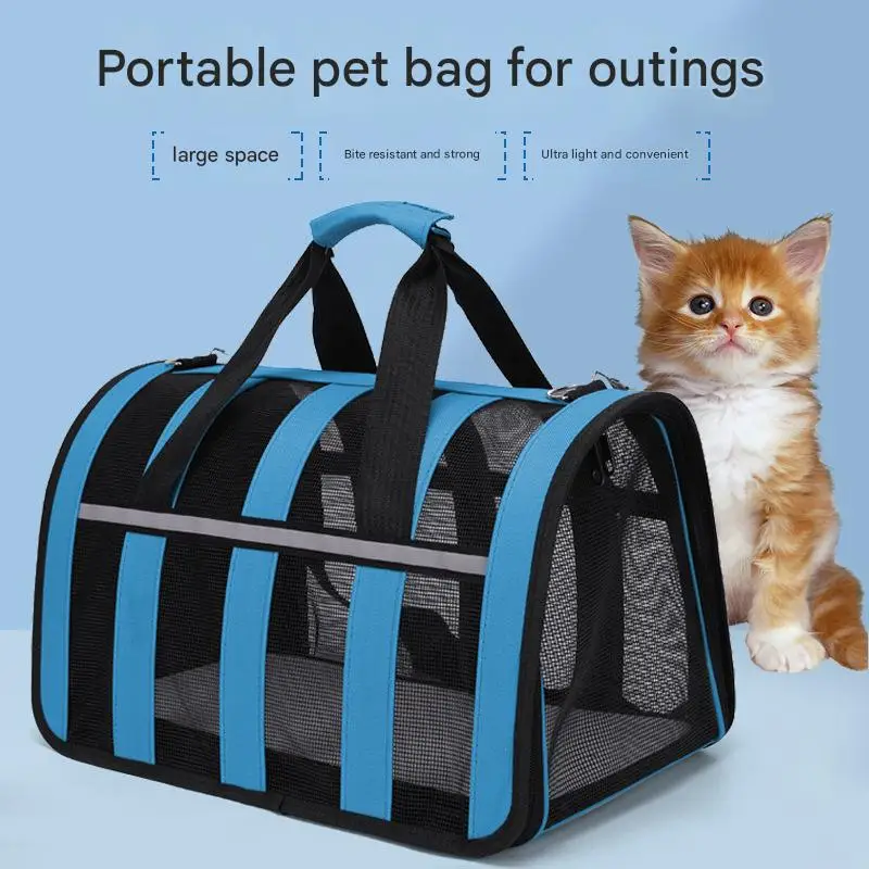 Breathable Cat Carrier Outdoor Travel Pet Handbag Foldable Pet Crossbody Bag Large Capacity Portable Cat Carrier Suit For Pets
Breathable Cat Carrier Outdoor Travel Pet Handbag Foldable Pet Crossbody Bag Large Capacity Portable Cat Carrier Suit For Pets