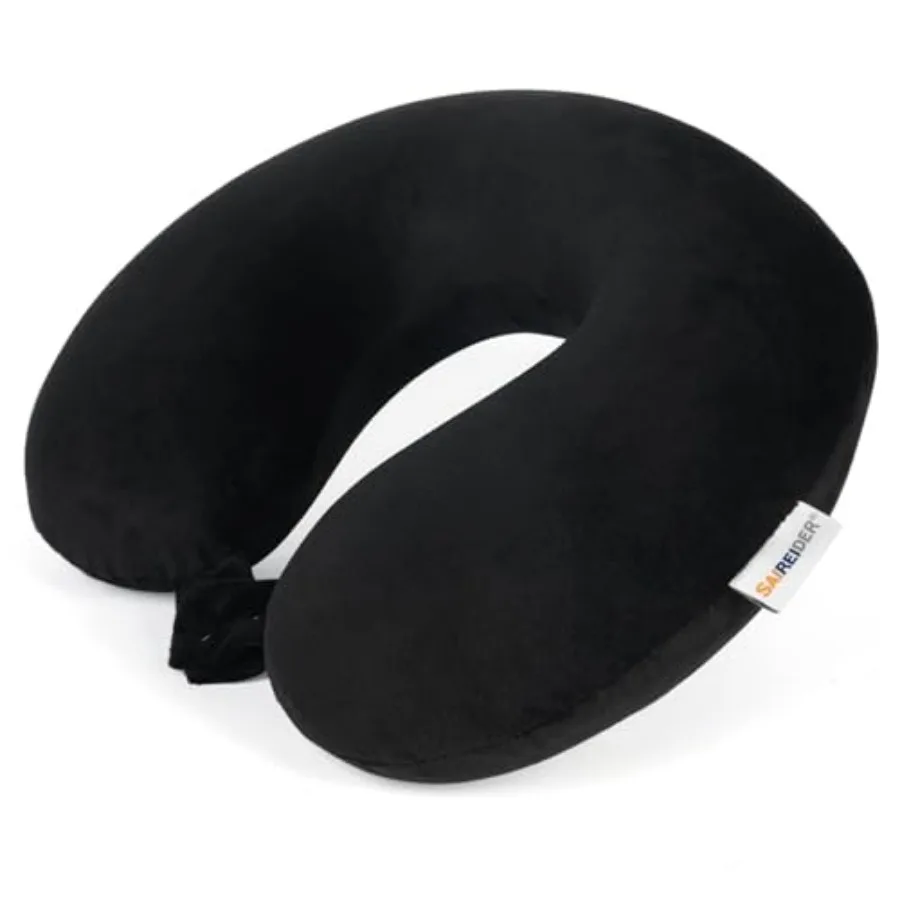 Travel Pillow 100% Pure Memory Foam Travel Neck Pillow, Airplane Pillow for Traveling Car Home Office Washable Cover
Travel Pillow 100% Pure Memory Foam Travel Neck Pillow, Airplane Pillow for Traveling Car Home Office Washable Cover