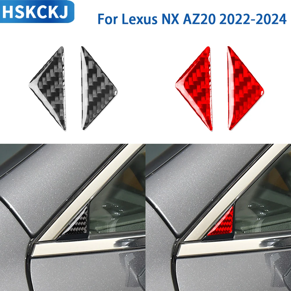 For Lexus NX AZ20 2022-2024 Accessories Real Soft Carbon Fiber Car Interior Front A-pillar Triangular Panel Cover Trim Sticker
For Lexus NX AZ20 2022-2024 Accessories Real Soft Carbon Fiber Car Interior Front A-pillar Triangular Panel Cover Trim Sticker