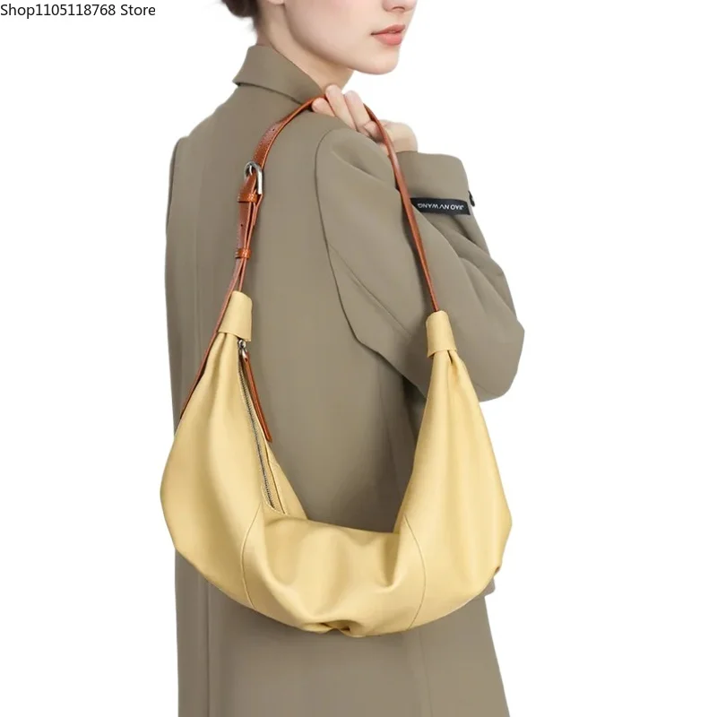 Мягкая кожаная сумка для пельменей, кожаная сумка из мягкой кожи, большая вместительная минималистичная сумка через плечо, женская роскошная модная сумка
Мягкая кожаная сумка для пельменей, кожаная сумка из мягкой кожи, большая вместительная минималистичная сумка через плечо, женская роскошная модная сумка