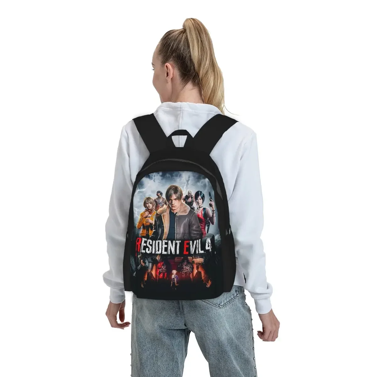 Resident Evils 4 Funny Games RE4 Backpack Boys Girls BookBag Children School Bag Computer Shoulder Bags for Men Women
Resident Evils 4 Funny Games RE4 Backpack Boys Girls BookBag Children School Bag Computer Shoulder Bags for Men Women