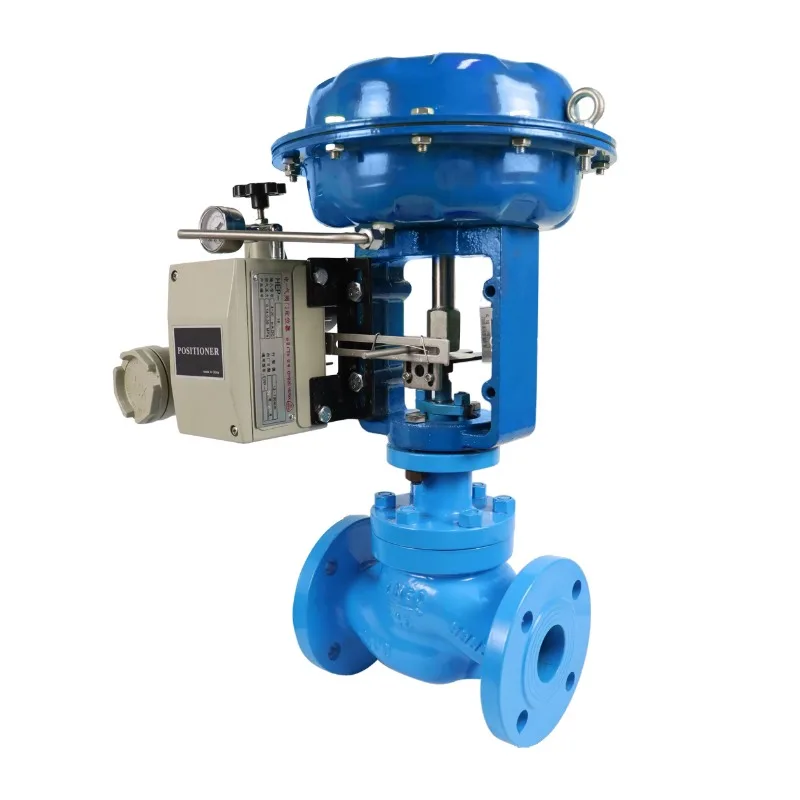 Cast steel pneumatic diaphragm control valve steam heat transfer oil regulation proportional control valve
Cast steel pneumatic diaphragm control valve steam heat transfer oil regulation proportional control valve