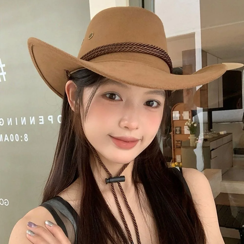 Cool Wide Brim Western Cowboy Hat Knight Hat Climbing Hat Summer Sun Hat Sun Protection Cap Cycling Cap Sunscreen Cap Holiday
Cool Wide Brim Western Cowboy Hat Knight Hat Climbing Hat Summer Sun Hat Sun Protection Cap Cycling Cap Sunscreen Cap Holiday