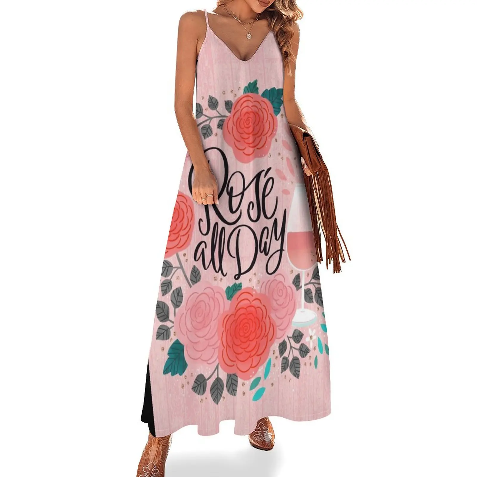 Rosé All Day Sleeveless Dress Dress vintage summer dress for women 2025 summer
Rosé All Day Sleeveless Dress Dress vintage summer dress for women 2025 summer