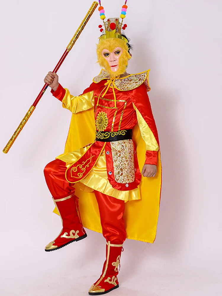 Полный комплект костюма Кинг-Конга (Монарха обезьян) для косплея для детей и взрослых, наряд для выступлений на Хэллоуин, полиэстер, 100%
Полный комплект костюма Кинг-Конга (Монарха обезьян) для косплея для детей и взрослых, наряд для выступлений на Хэллоуин, полиэстер, 100%