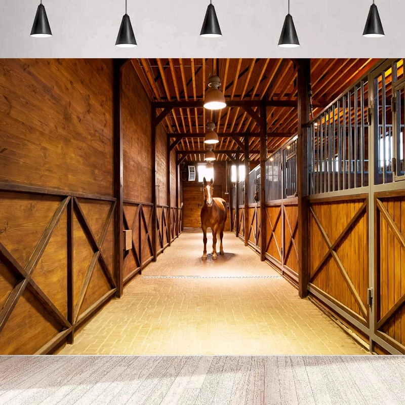 Horse Barn Stable Photography Backdrop Western Horse Farm Sport Paddock Equestrian Ranch Stable Horse Background Wall Poster
Horse Barn Stable Photography Backdrop Western Horse Farm Sport Paddock Equestrian Ranch Stable Horse Background Wall Poster