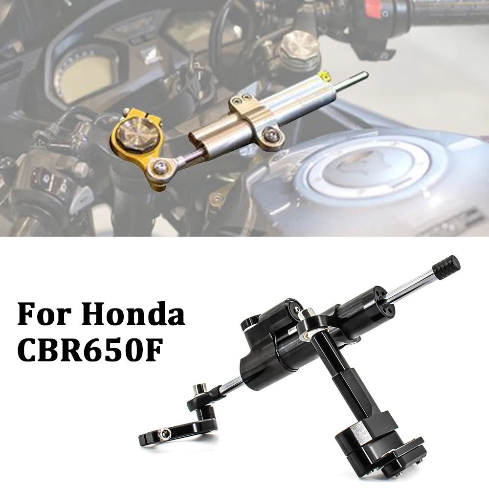 For HONDA CBR650F CBR 650 F 2014-2019 2018 Motorcycle Stabilizer Steering Damper Mounting Kit Bracket Support Safety Control
For HONDA CBR650F CBR 650 F 2014-2019 2018 Motorcycle Stabilizer Steering Damper Mounting Kit Bracket Support Safety Control