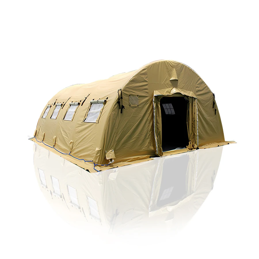 Heavy Duty PVC & Canvas Air Tent Inflatable Glamping Shelter for Disaster Relief Outdoor Events Relief Efforts
Heavy Duty PVC & Canvas Air Tent Inflatable Glamping Shelter for Disaster Relief Outdoor Events Relief Efforts
