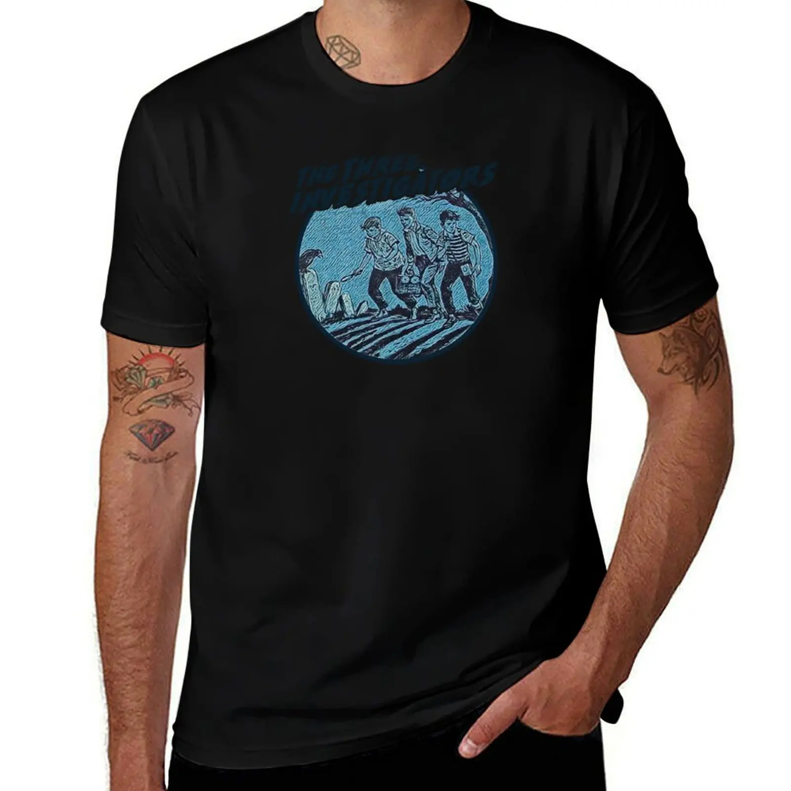 The Three Investigators T-Shirt valentines boutique clothes customs t shirt men 100℅ cotton
The Three Investigators T-Shirt valentines boutique clothes customs t shirt men 100℅ cotton