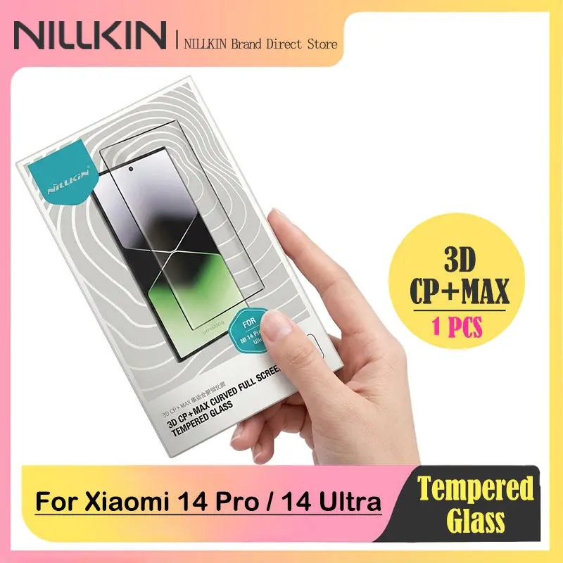 Nillkin 3D CP+Max Film For Xiaomi Mi 14 Ultra/ Xiaomi 14 Pro, Tempered Glass, Anti-Explosion, Full Coverage Screen Protector
Nillkin 3D CP+Max Film For Xiaomi Mi 14 Ultra/ Xiaomi 14 Pro, Tempered Glass, Anti-Explosion, Full Coverage Screen Protector