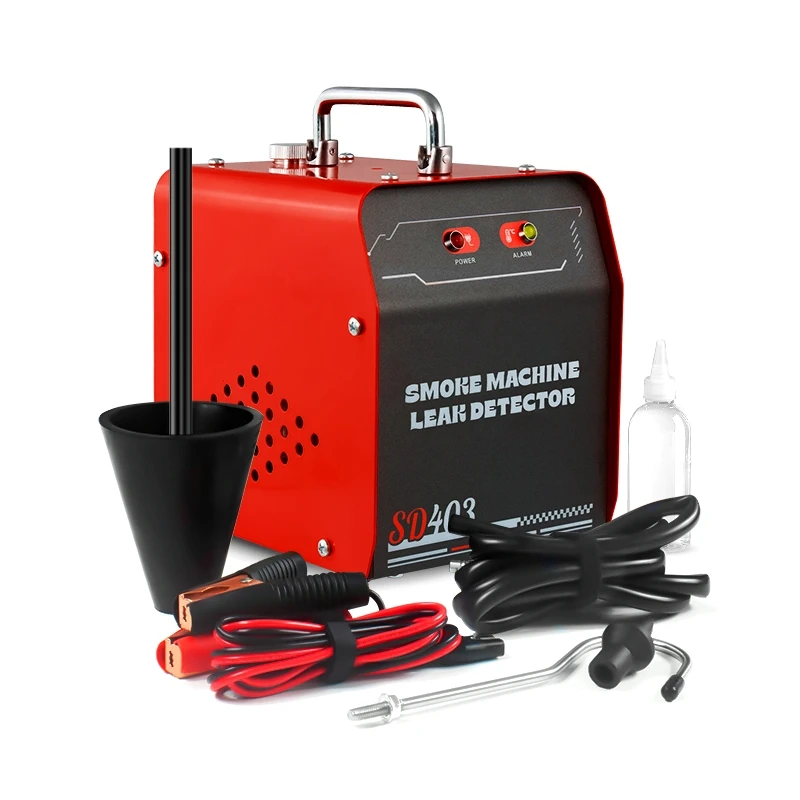 SD403 12V Automotive Smoke Inspection Machine Car Smoke Leak Detector Diagnostic for Pipe Systems Portable Fast Leak Locator
SD403 12V Automotive Smoke Inspection Machine Car Smoke Leak Detector Diagnostic for Pipe Systems Portable Fast Leak Locator