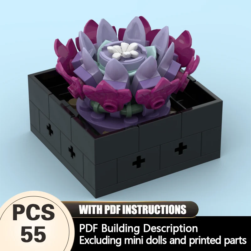 Creators Plant Series Model MOC Building Bricks Potted Succulent Modular Technology Gifts Holiday Assemble Children Toys Suit
Creators Plant Series Model MOC Building Bricks Potted Succulent Modular Technology Gifts Holiday Assemble Children Toys Suit