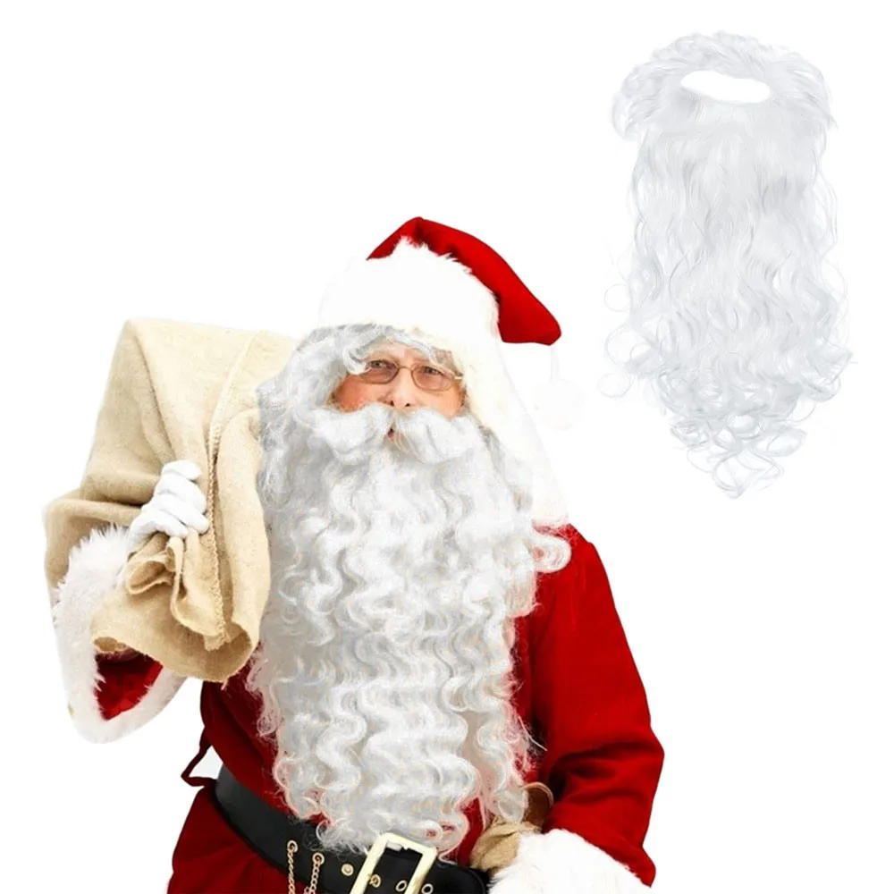 Santa Claus Wig + Beard Set Costume Accessory Adult Christmas Hats Santa Beard Mask Face Cover for Men Women
Santa Claus Wig + Beard Set Costume Accessory Adult Christmas Hats Santa Beard Mask Face Cover for Men Women 
