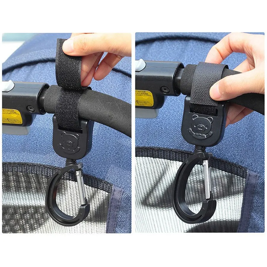 2 Pieces of 360 Degree Rotating Hooks for Baby Carriers Rotating Hanging Bags Handcarts Storage Bags Nylon Woven Straps Hooks
2 Pieces of 360 Degree Rotating Hooks for Baby Carriers Rotating Hanging Bags Handcarts Storage Bags Nylon Woven Straps Hooks