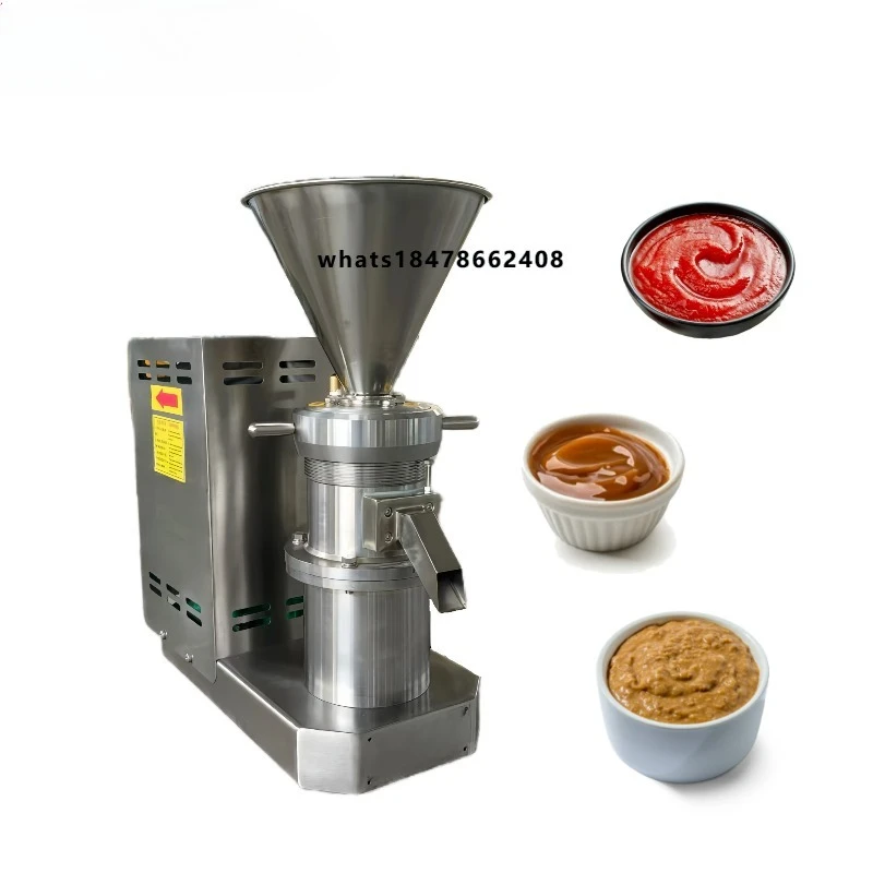 Factory Cost Fresh Pepper Sauce Grinding Machine Commercial Colloid Mill Grinder Pistachio Grinding Peanut Butter Making Machine
Factory Cost Fresh Pepper Sauce Grinding Machine Commercial Colloid Mill Grinder Pistachio Grinding Peanut Butter Making Machine