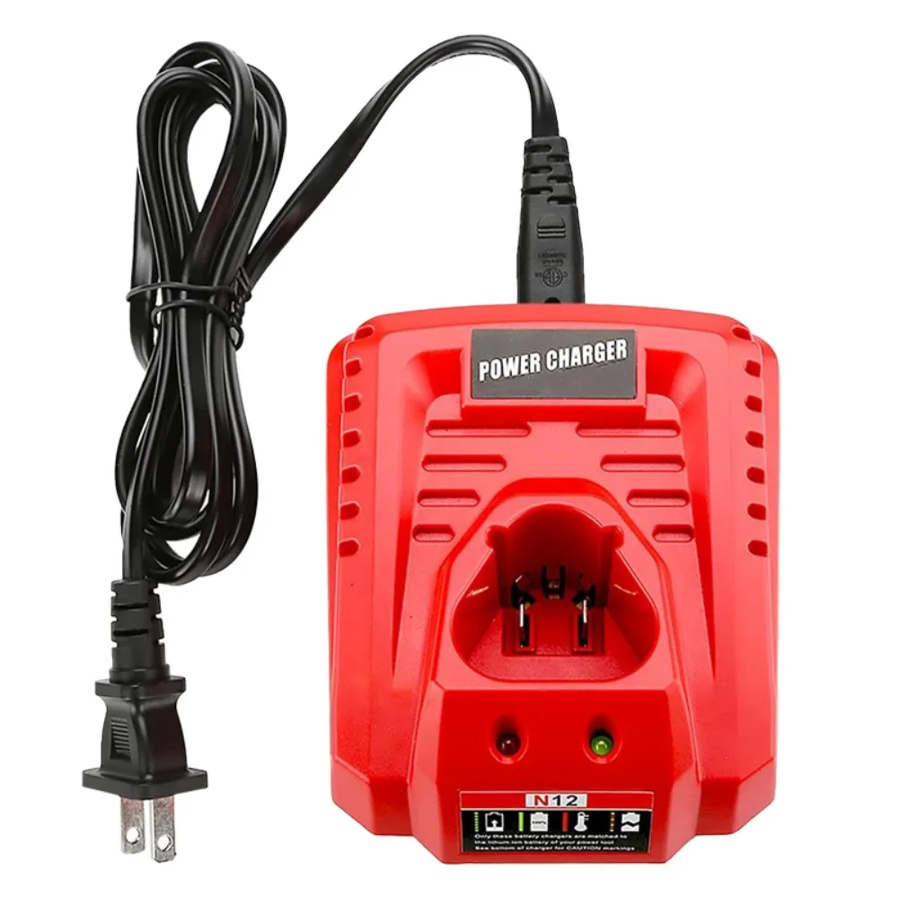 12V Lithium Battery Quick Charger Rechargeable Battery Charger for Milwaukee 12V Li-ion Battery 48-11-2401,48-11-2411,48-11-2440
12V Lithium Battery Quick Charger Rechargeable Battery Charger for Milwaukee 12V Li-ion Battery 48-11-2401,48-11-2411,48-11-2440