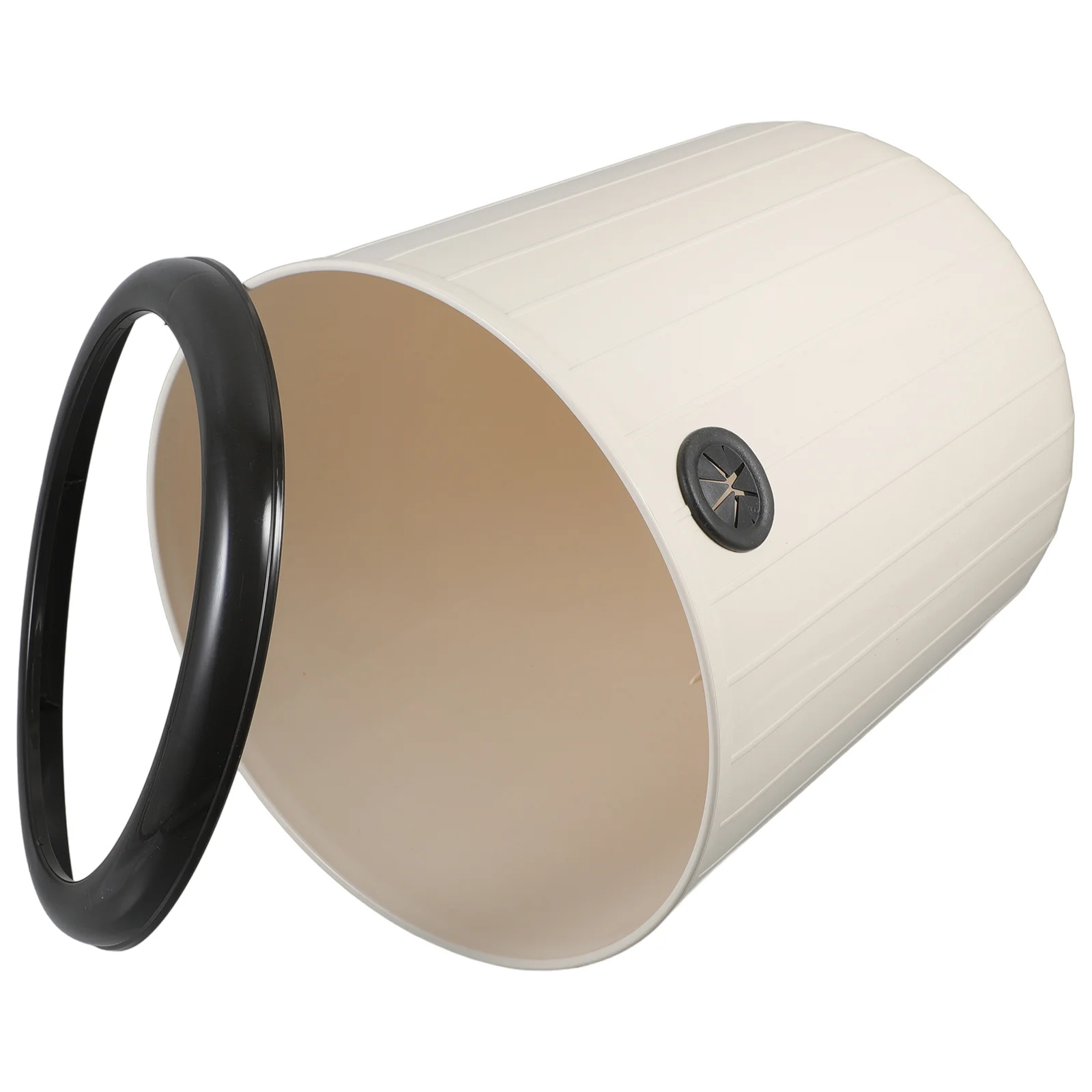 Garbage Indoor Small White Trash Can Round Plastic Waste Bucket Home Rubbish Bathroom
Garbage Indoor Small White Trash Can Round Plastic Waste Bucket Home Rubbish Bathroom