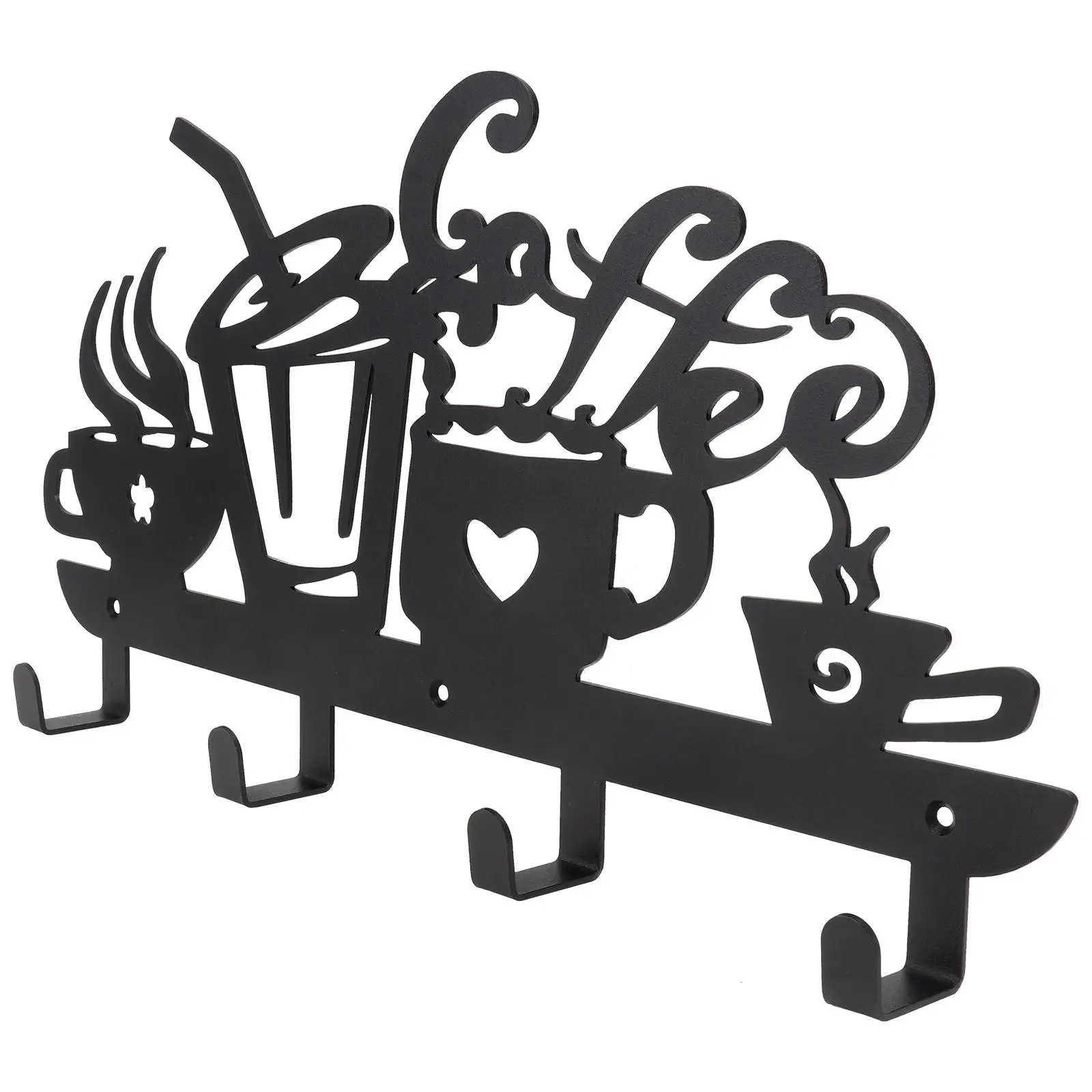 Wall Mounted 12 Hooks Metal Coffee Cup Storage Rack Decorative Thick Steel Rustic Kitchen ganizer Mug Hanger Drain Display
Wall Mounted 12 Hooks Metal Coffee Cup Storage Rack Decorative Thick Steel Rustic Kitchen ganizer Mug Hanger Drain Display