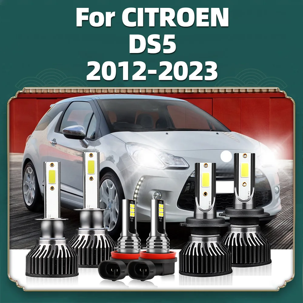 10000LM 100W LED Car Headlight Bulbs 6000K Auto Lamp For CITROEN DS5 2012 2013 2014 2015 2016 2017 2018 2019 2020 2021 2022 2023
10000LM 100W LED Car Headlight Bulbs 6000K Auto Lamp For CITROEN DS5 2012 2013 2014 2015 2016 2017 2018 2019 2020 2021 2022 2023