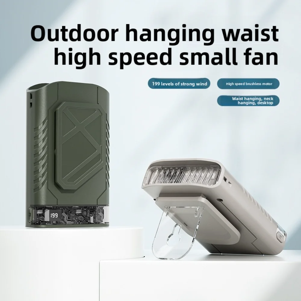 New 199 Gear Waist Fan Outdoor Working Waist Small Air Conditioner Digital Display Desktop
New 199 Gear Waist Fan Outdoor Working Waist Small Air Conditioner Digital Display Desktop