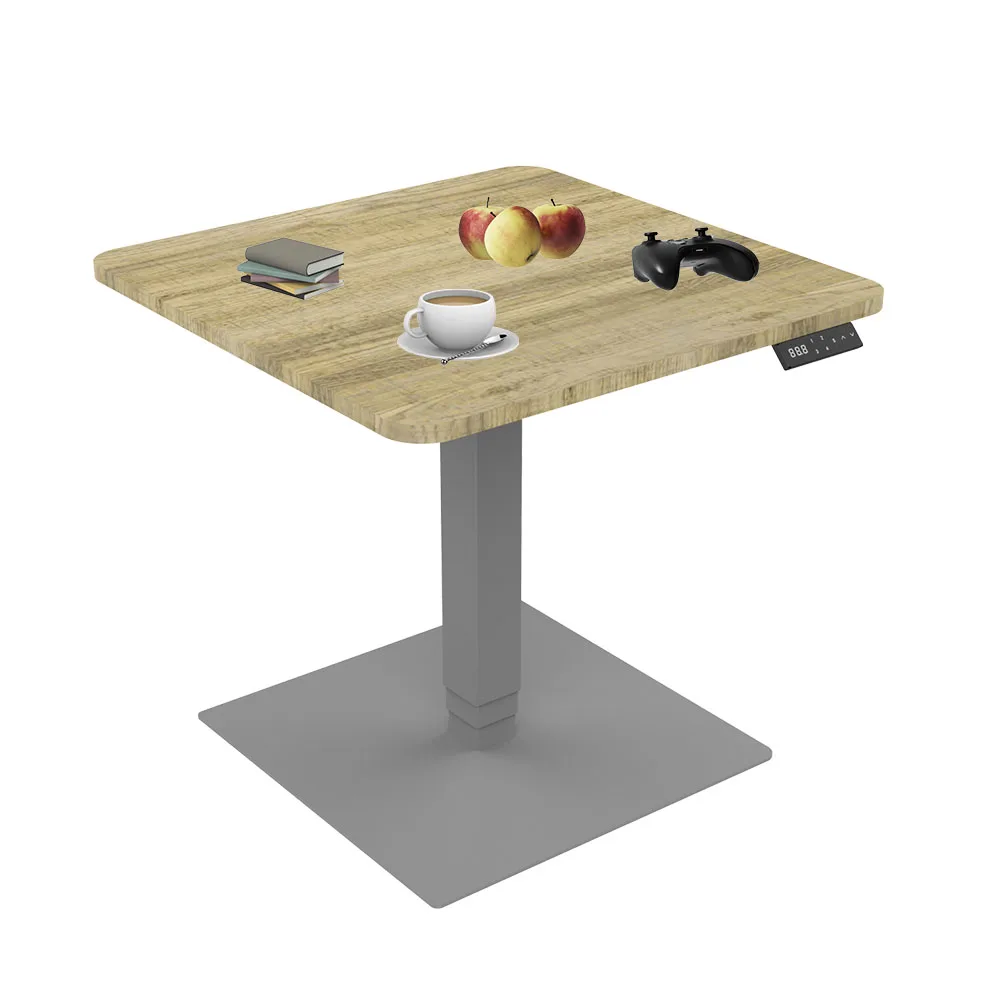 Electric Height Adjustable Single Leg One Motor Desk Movable Coffee Table
Electric Height Adjustable Single Leg One Motor Desk Movable Coffee Table