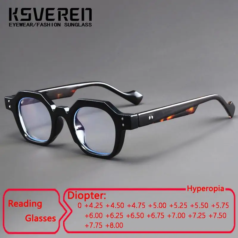 Designer Square Frame Reading Glasses Men Women Finished Presbyopia Glasses Readers Highly Strength +4.25 4.5 5.5 6.5 7.0 8.0
Designer Square Frame Reading Glasses Men Women Finished Presbyopia Glasses Readers Highly Strength +4.25 4.5 5.5 6.5 7.0 8.0