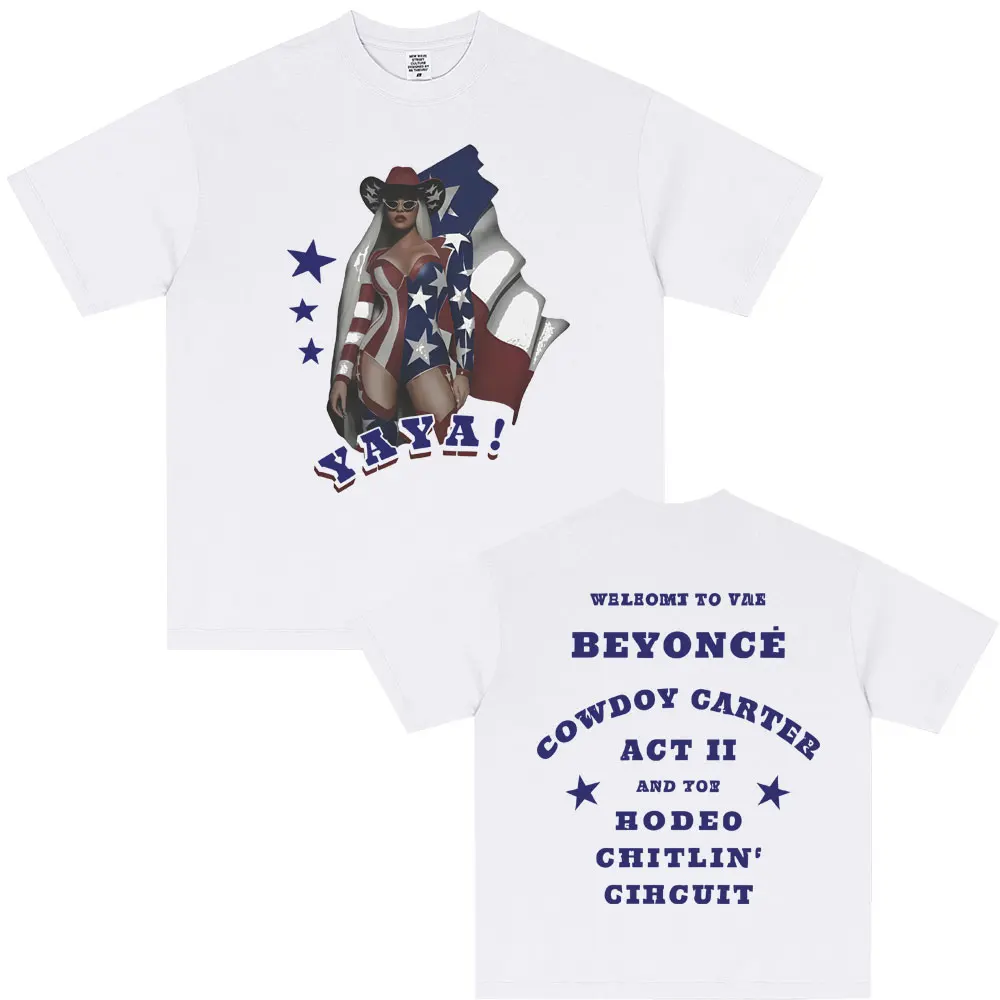 Beyonce Cowboy Carter Tour T-shirt Men Women Fashion Pop Music Short Sleeve T-shirts Casual Cotton Vintage T Shirts Streetwear
Beyonce Cowboy Carter Tour T-shirt Men Women Fashion Pop Music Short Sleeve T-shirts Casual Cotton Vintage T Shirts Streetwear